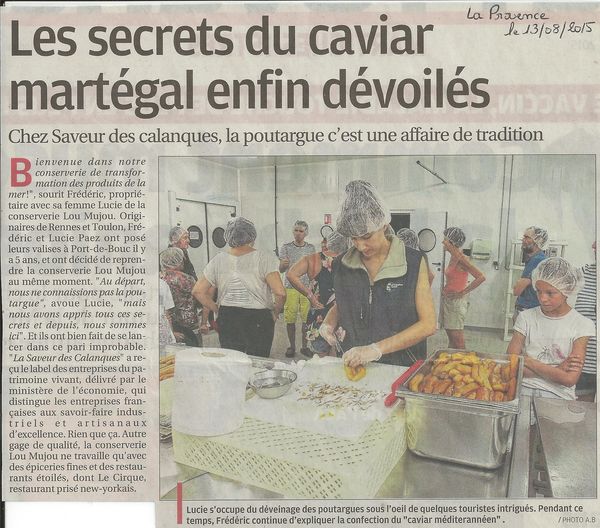 La Provence 13 Aout 2015