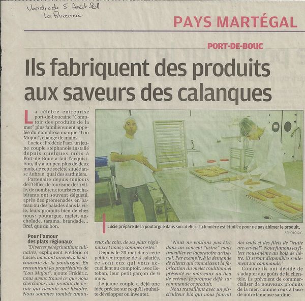 La Provence 5 Aout 2011
